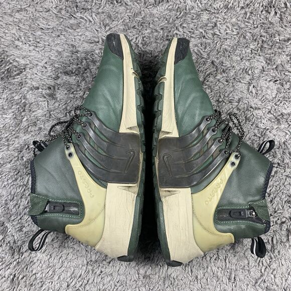 Nike 859524 300 Air Presto Mid Utility Green Mens 10 Training Zip Sneaker Shoes main image 5